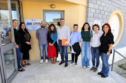 Κ.Υπ.Ε.Α / Επίσκεψη στο Κέντρο Απασχόλησης (Job Center) του Δήμου Βόλου